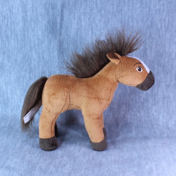 HORSE Dreamworks Spirit Stallion Riding Free Plush Animal 8" Stuffed Toy - Picture 3 of 7